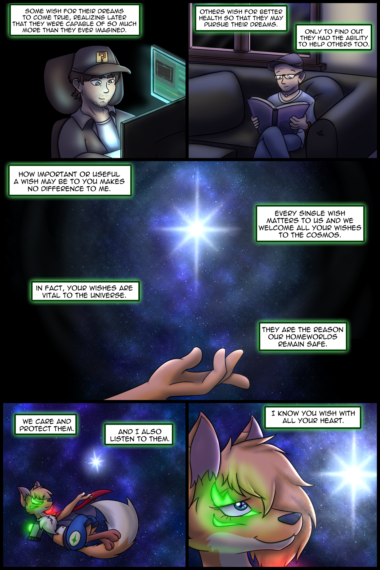 Ch0 Remastered Page 3-4 – The Value of Wishes – Nurturing Wishes