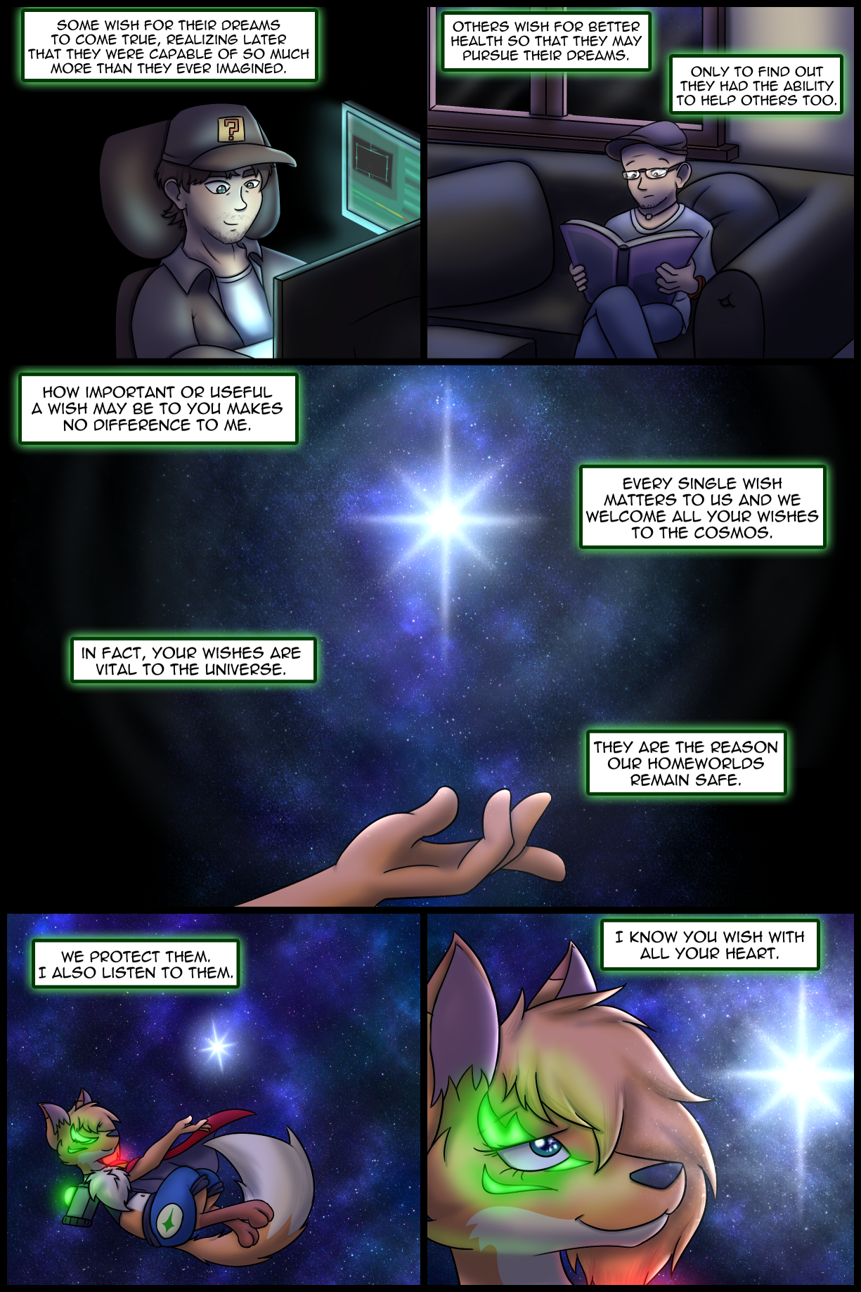 Ch0 Remastered Page 3-4 – The Value of Wishes – Nurturing Wishes